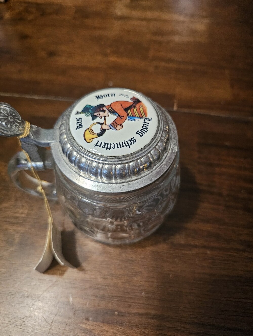 Glass Beer Stein